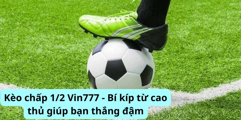 Kèo chấp 1/2 Vin777 - Bí kíp từ cao thủ giúp bạn thắng đậm